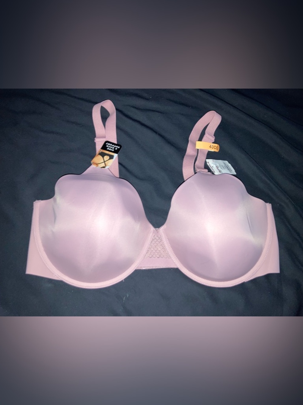 Bali (Kohl's) Pale Pink Molded T-Shirt Bra - 40DD